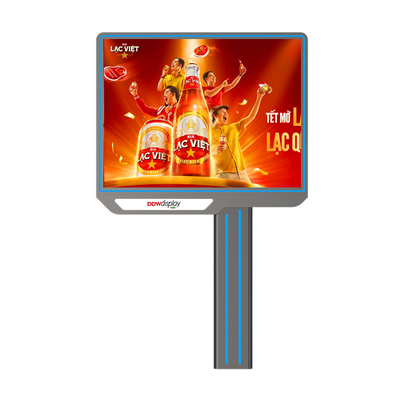Display publicitaire étanche à l'eau IP65 à LED extérieur système 4G avec HDMI