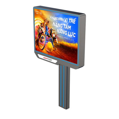 Installation facile Conception haut de gamme p6 8000nits affichage publicitaire extérieur panneau d'affichage LED