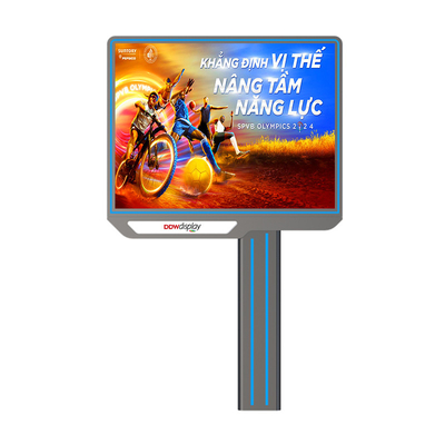 Installation facile Conception haut de gamme p6 8000nits affichage publicitaire extérieur panneau d'affichage LED