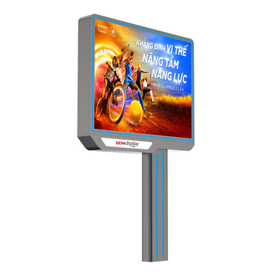 Installation facile Conception haut de gamme p6 8000nits affichage publicitaire extérieur panneau d'affichage LED