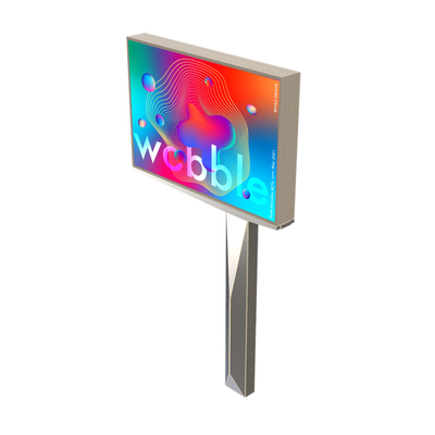 Conception haut de gamme sur mesure 8000nits IP65 imperméable à l'eau p6 led panneau d'affichage publicitaire extérieur