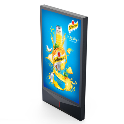 Conception haut de gamme 8000nits IP65 P4 P5 P6 P8 P10 affichage de signalisation à LED numérique intérieur mupi numérique