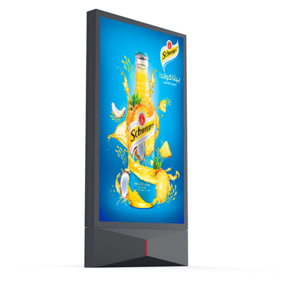 Conception haut de gamme 8000nits IP65 P4 P5 P6 P8 P10 affichage de signalisation à LED numérique intérieur mupi numérique