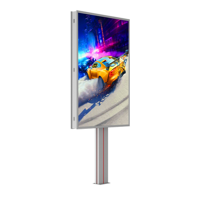 Facile à installer imperméable à l'eau IP65 p6 8000nits panneaux d'affichage en acier à LED