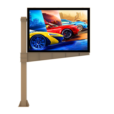 Conception personnalisée haut de gamme p6 8000nits IP65 écran LED imperméable à l'eau panneau d'affichage publicitaire extérieur