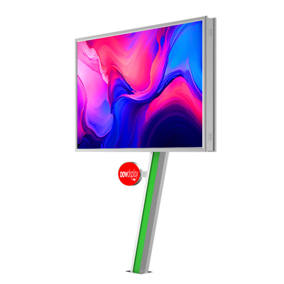 Display extérieur à LED à haute luminosité 8000 nits p6 imperméable à l'eau IP65 panneau publicitaire numérique