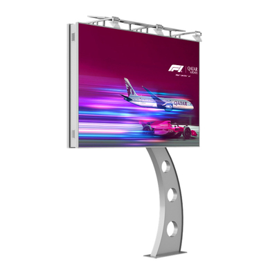 P6 8000nits en acier IP65 imperméable à l'eau publicité électronique numérique extérieure led panneaux d'affichage led mur vidéo