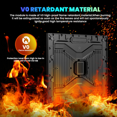 7680hz imperméable à l'eau 500x500 pleine couleur p3.91 p1.56 P2.604 panneau d'affichage intérieur extérieur