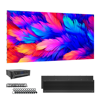 Écran LED en aluminium de 500x250/750x250/1000x250 mm - P1.56 P1.95 P2.5 P2.6 P2.9 P3.91 - Parfait pour la publicité intérieure et les expositions