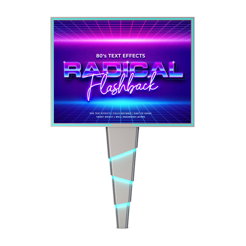 Conception haut de gamme personnalisée 8000nits acier p6 étanche IP65 panneaux d'affichage à LED panneaux d'affichage à LED extérieur
