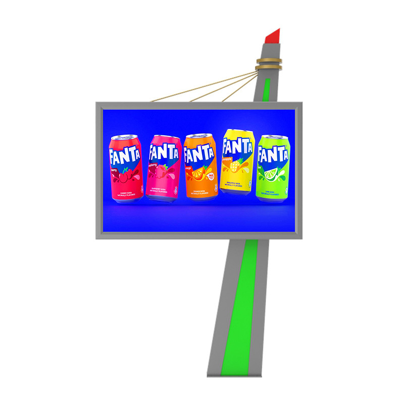 Conception personnalisée haut de gamme en acier P6 imperméable à l'eau affichage publicitaire extérieur LED panneau d'affichage LED mur vidéo