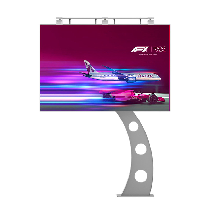 P6 8000nits en acier IP65 imperméable à l'eau publicité électronique numérique extérieure led panneaux d'affichage led mur vidéo